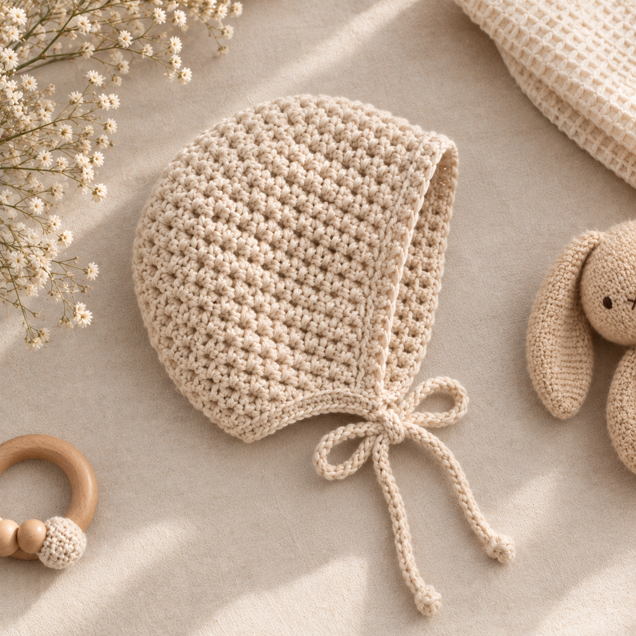 10 Easy Bonnet Crochet Patterns for Beginners