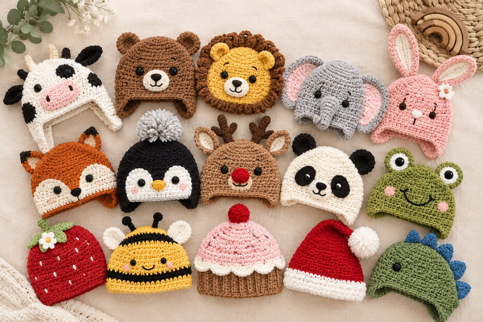 13 Free Crochet Baby Hat Patterns You'll Love