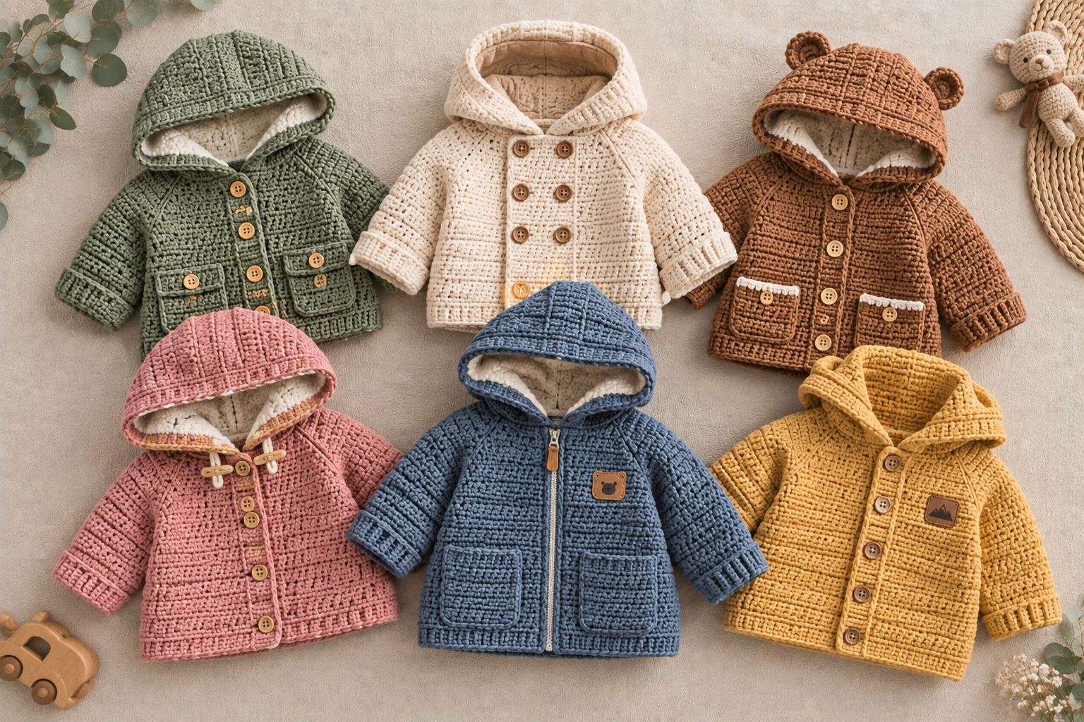 9 Free Crochet Baby Jacket Patterns You'll Love