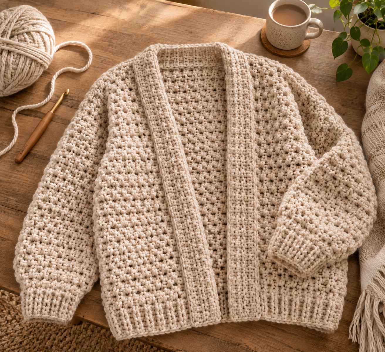 8 Crochet Cardigan Patterns (Free & Easy) image 6