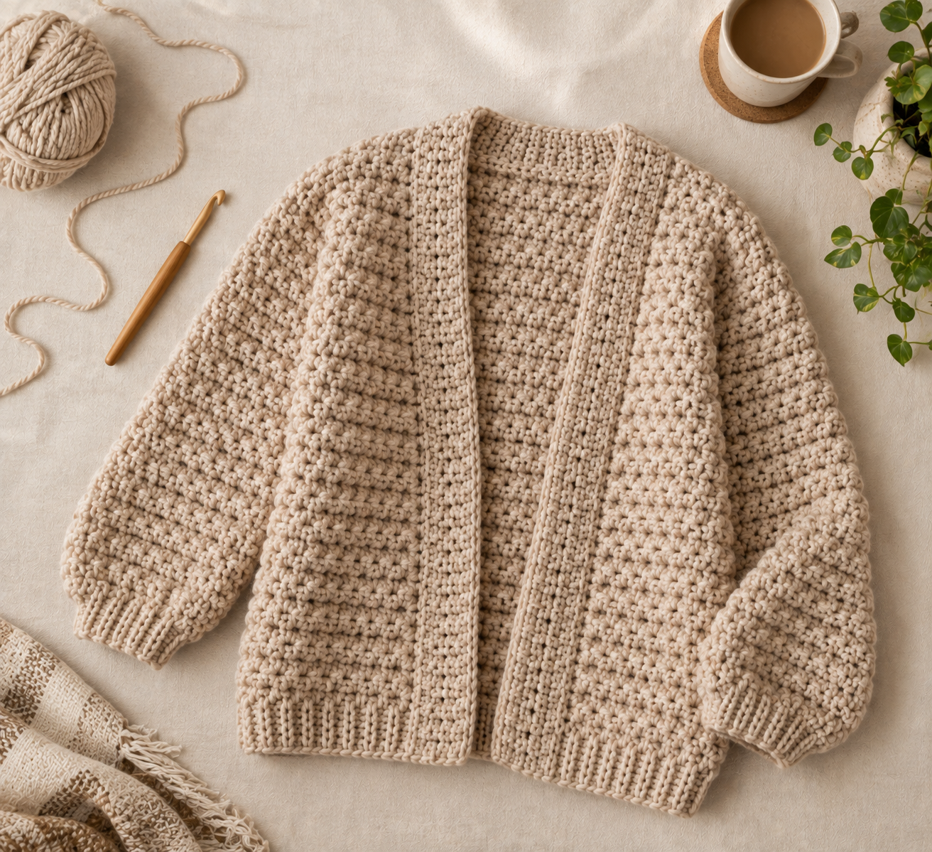 12 Free Cardigan Crochet Patterns Anyone Can Make image 7