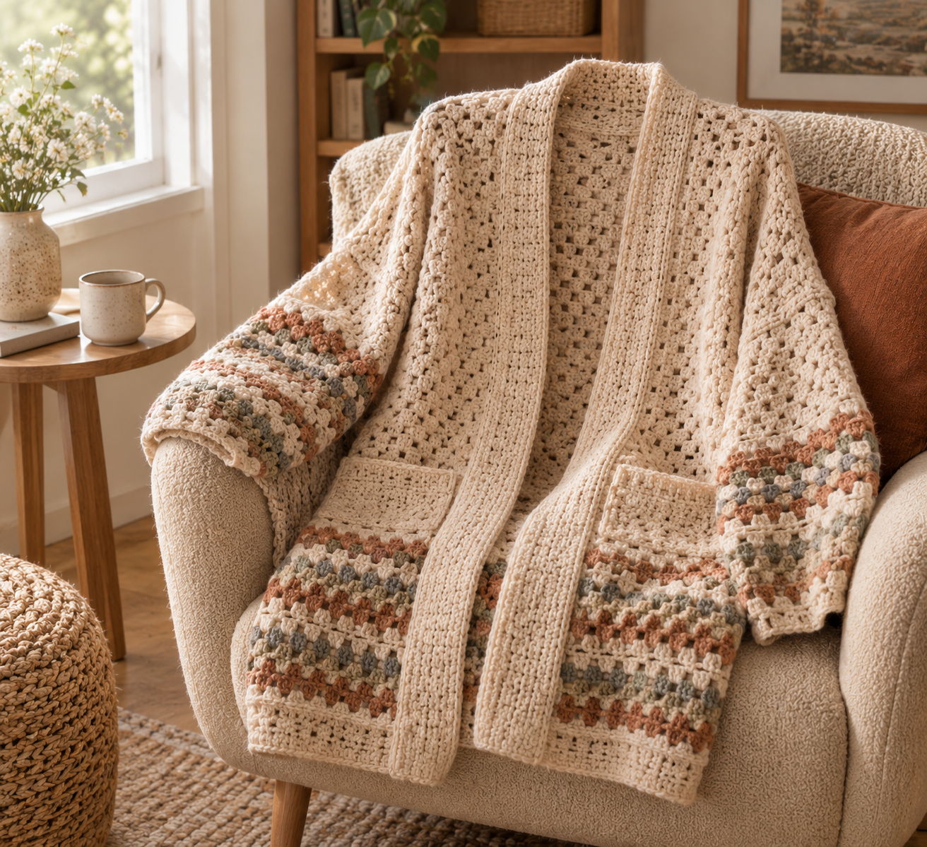 12 Free Cardigan Crochet Patterns Anyone Can Make image 5